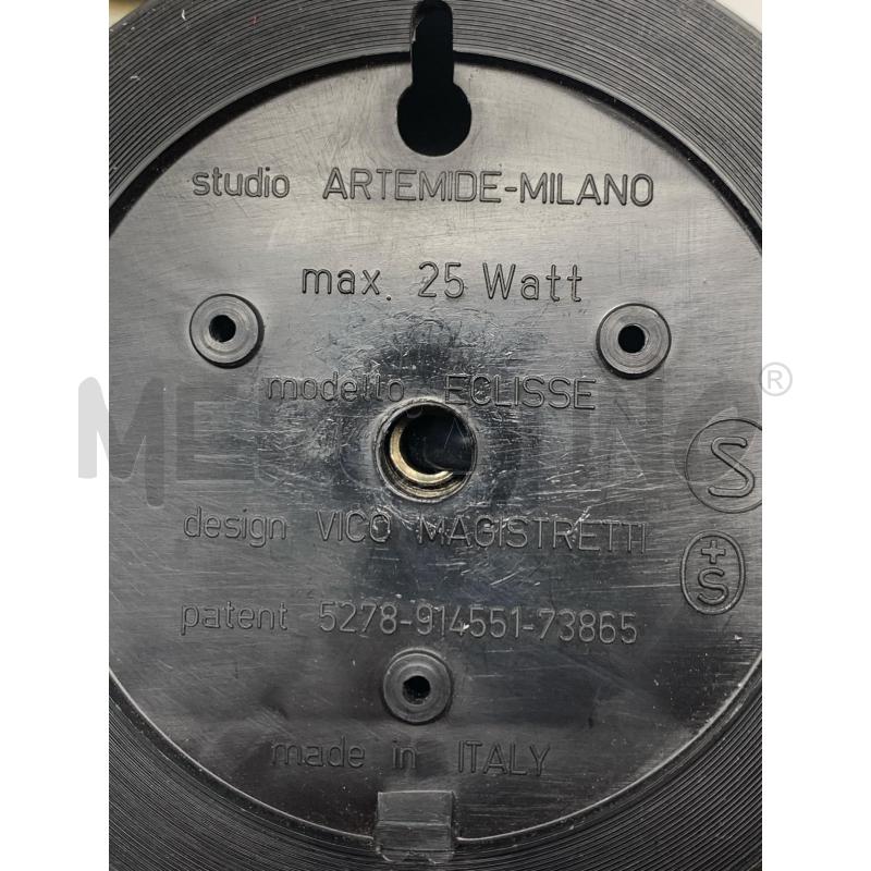 COPPIA LAMPADE ECLISSE STUDIO ARTEMIDE MILANO BIANCHE   | Mercatino dell'Usato Roma re di roma 3