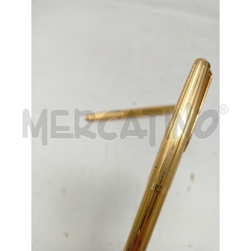 COPPIA PENNE AUTORA 98 SFERA STILO DORATE RIGATE | Mercatino dell'Usato Roma re di roma 2