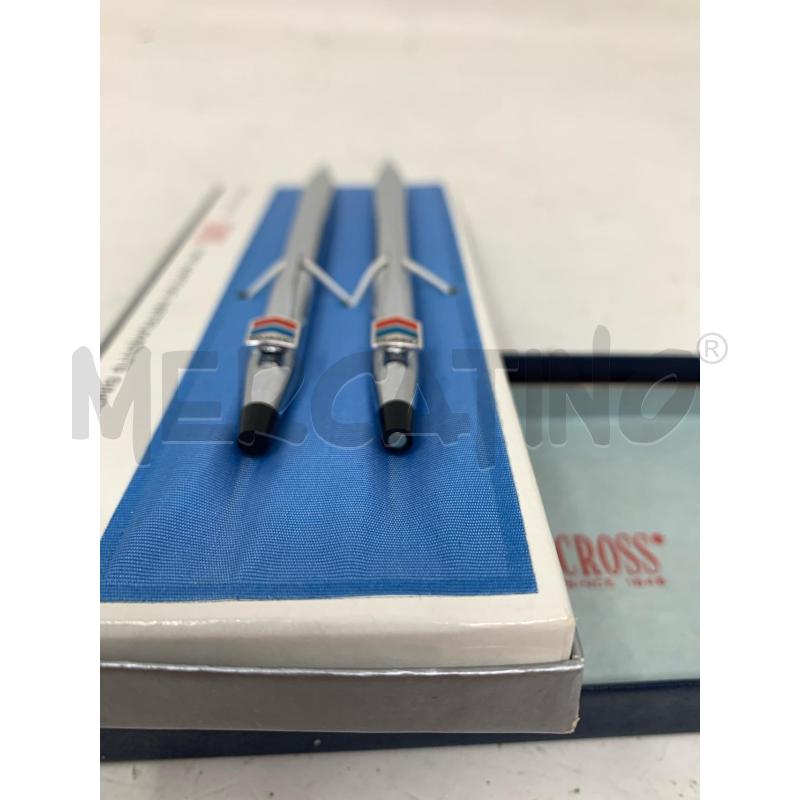 COPPIA PENNE SFERA CROSS CROMATE CHEVRON  | Mercatino dell'Usato Roma re di roma 3