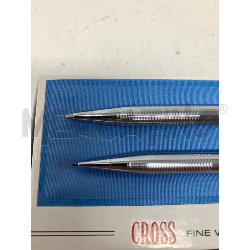 COPPIA PENNE SFERA CROSS CROMATE CHEVRON  | Mercatino dell'Usato Roma re di roma 4