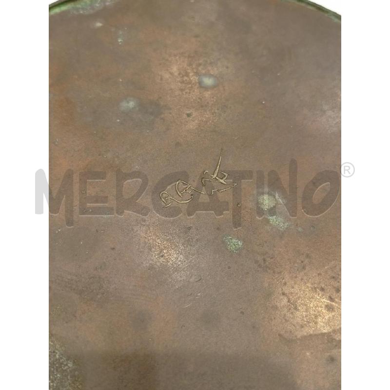 COPPIA VASI ALTORILIEVO BRONZO RAMI FIORI GIAPPONES | Mercatino dell'Usato Roma re di roma 5