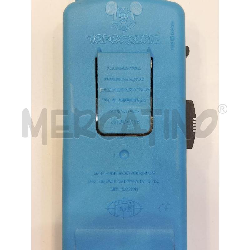 COPPIA WALKIE TALKIE VINTAGE TOPOLINO TOPOWALKIE NON FUNZIONANTI | Mercatino dell'Usato Roma re di roma 5