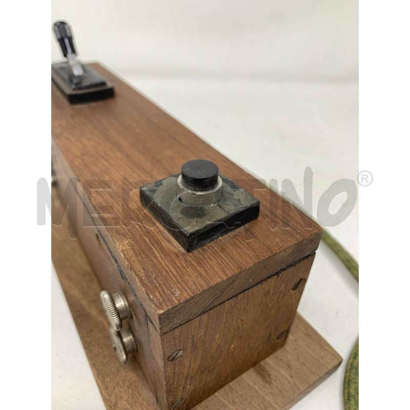 CORNETTA EPOCA CABINA LEGNO  | Mercatino dell'Usato Roma re di roma 5