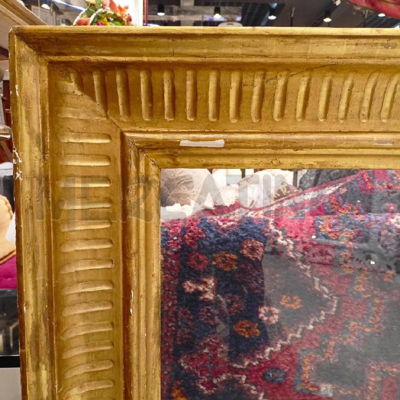 CORNICE IMPERO LEGNO DORATO SCANALATURE EPOCA  | Mercatino dell'Usato Roma re di roma 2