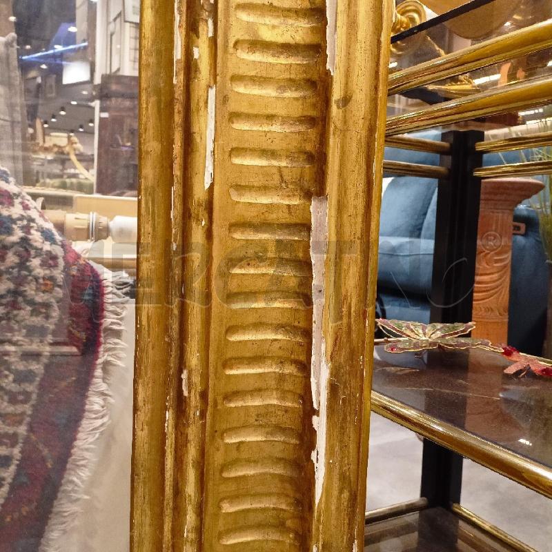 CORNICE IMPERO LEGNO DORATO SCANALATURE EPOCA  | Mercatino dell'Usato Roma re di roma 3