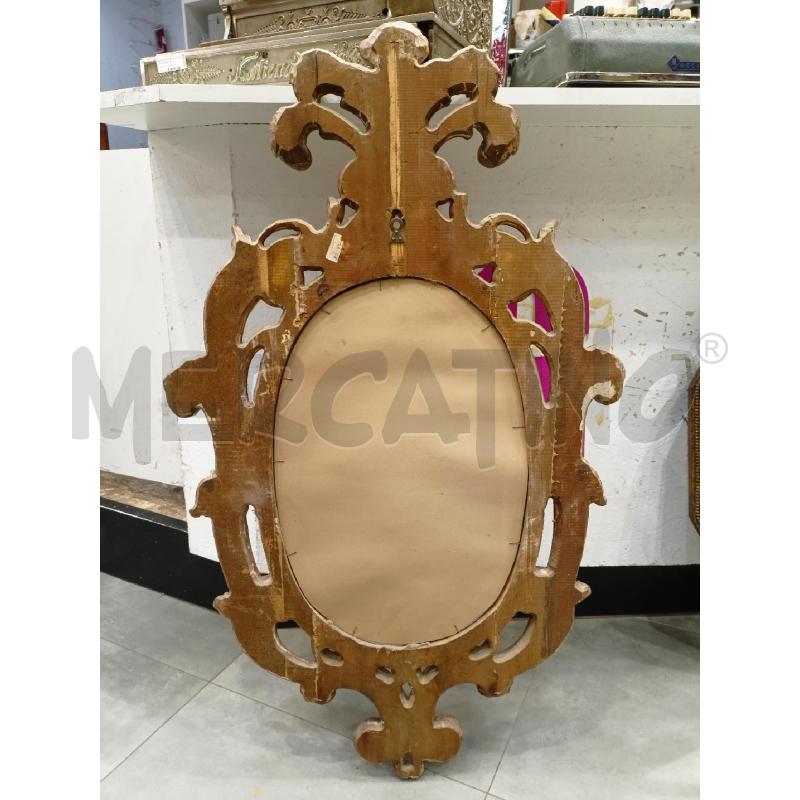 CORNICE LEGNO OVALE CIMASA GIGLIO 5 PUNTE  | Mercatino dell'Usato Roma re di roma 4