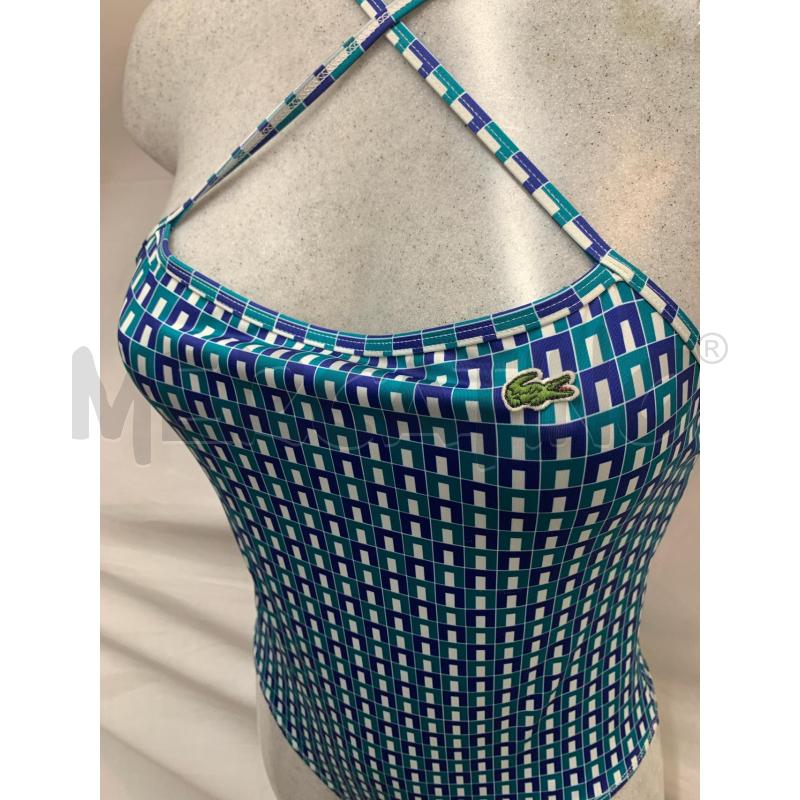 COSTUME DONNA LACOSTE NUOVO  VERDE BLU  | Mercatino dell'Usato Roma re di roma 2