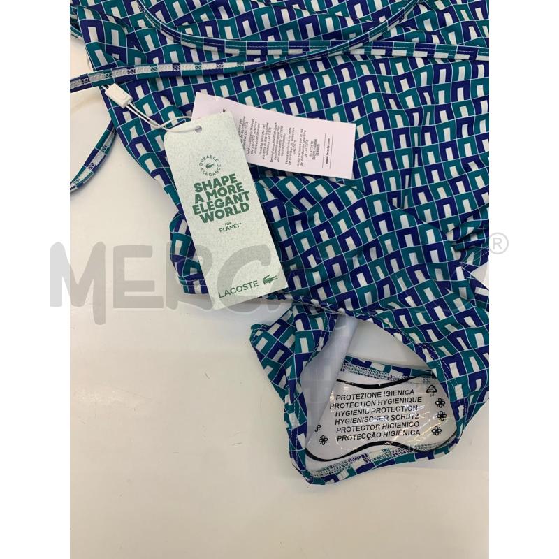 COSTUME DONNA LACOSTE NUOVO  VERDE BLU  | Mercatino dell'Usato Roma re di roma 5