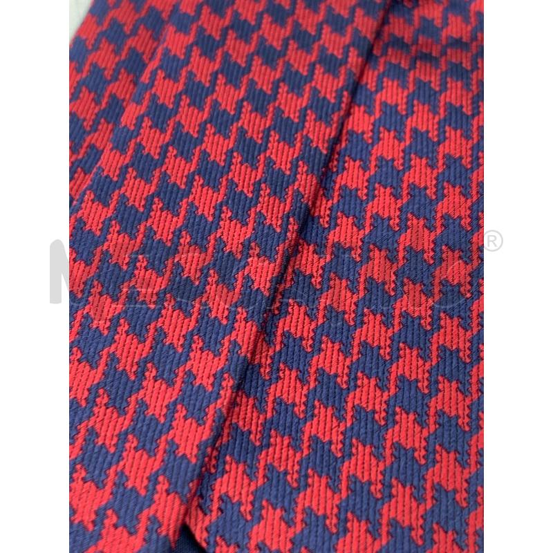 CRAVATTA CHRISTIAN DIOR ROSS BLU | Mercatino dell'Usato Roma re di roma 5
