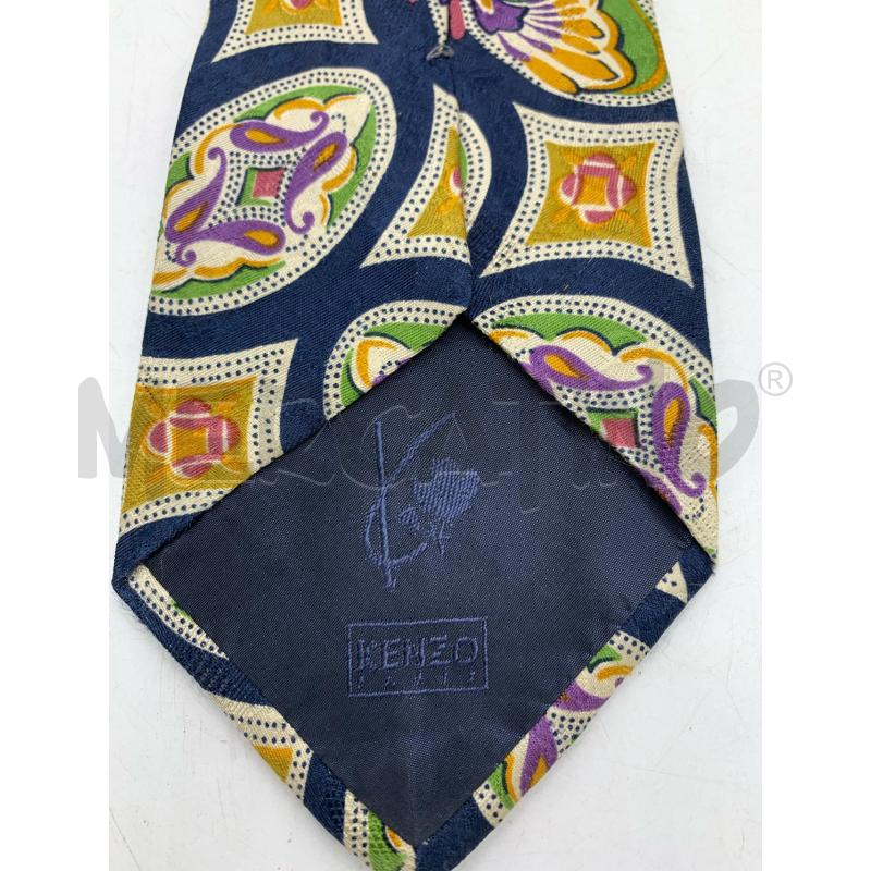 CRAVATTA KENZO BLU FANTASIA | Mercatino dell'Usato Roma re di roma 4