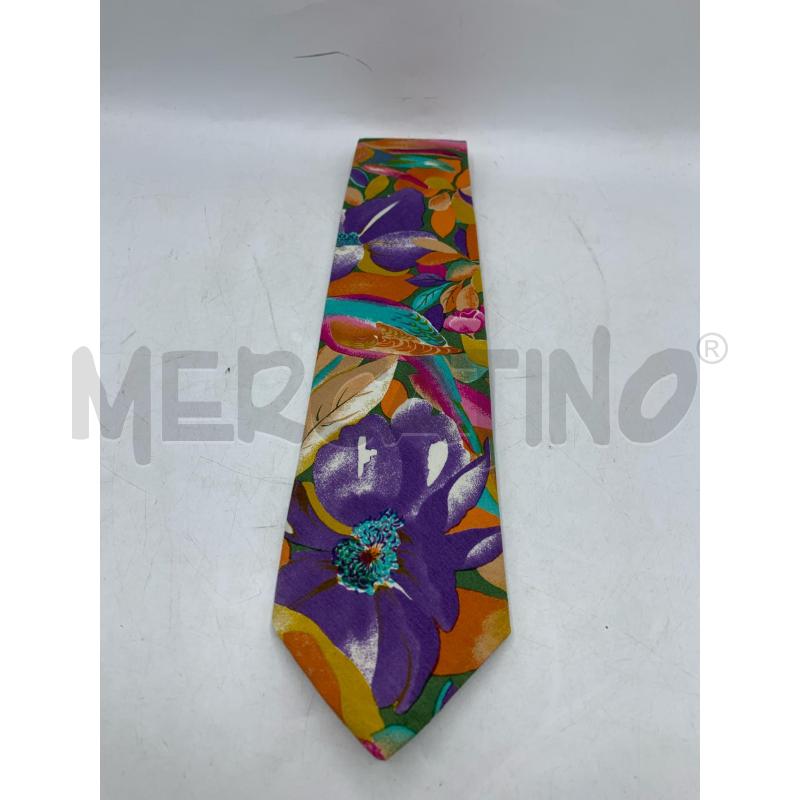 CRAVATTA KENZO FANTASIA MULTICOLOR | Mercatino dell'Usato Roma re di roma 1