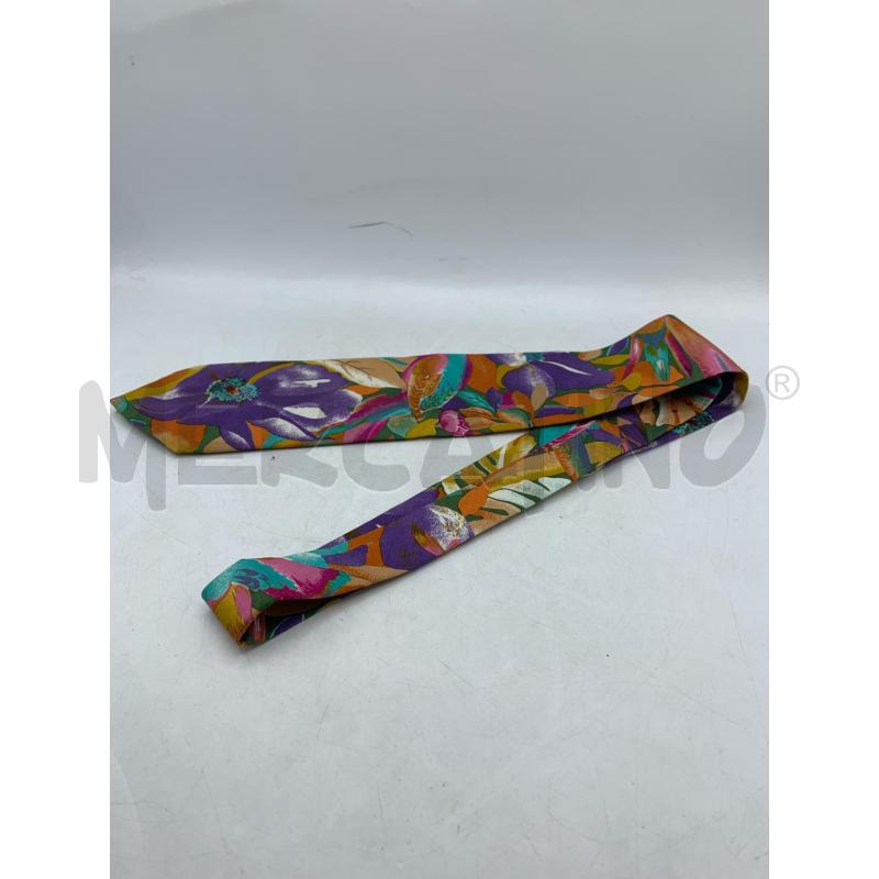 CRAVATTA KENZO FANTASIA MULTICOLOR | Mercatino dell'Usato Roma re di roma 2
