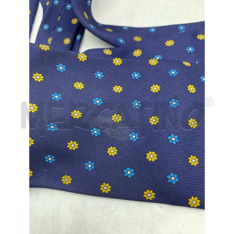 CRAVATTA MARINELLA BLU FIORI  | Mercatino dell'Usato Roma re di roma 4