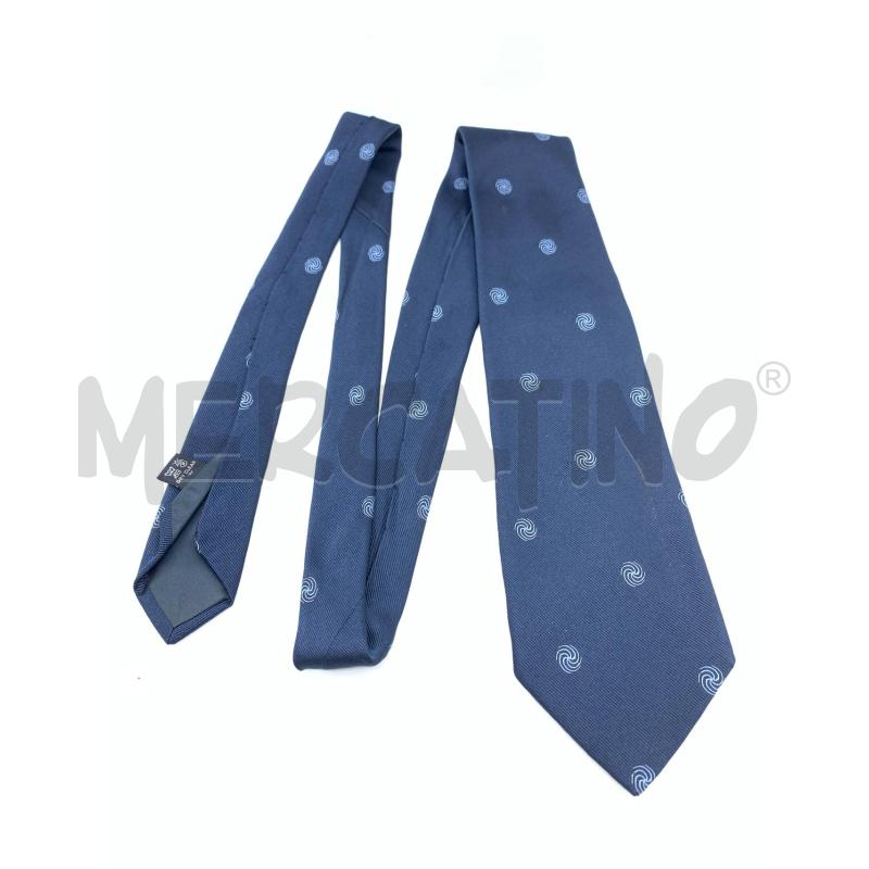 CRAVATTA MARINELLA BLU VORTICI CELESTI  | Mercatino dell'Usato Roma re di roma 1