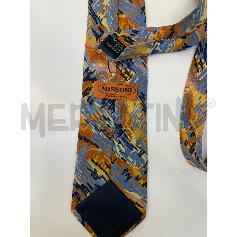 CRAVATTA MISSONI MULTICOLOR  | Mercatino dell'Usato Roma re di roma 3