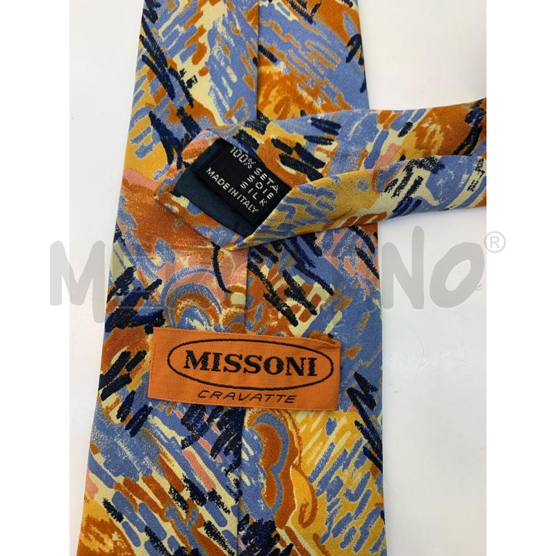 CRAVATTA MISSONI MULTICOLOR  | Mercatino dell'Usato Roma re di roma 4