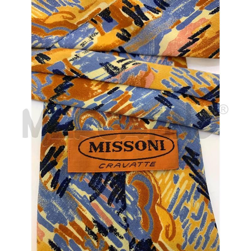 CRAVATTA MISSONI MULTICOLOR  | Mercatino dell'Usato Roma re di roma 5