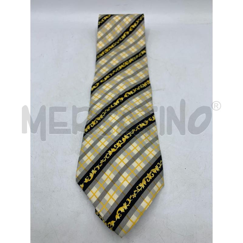 CRAVATTA V2 BY VERSACE NER DORAT | Mercatino dell'Usato Roma re di roma 1