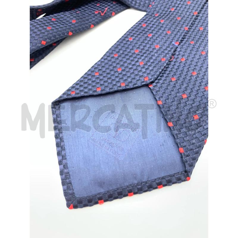 CRAVATTA VALENTINO BLU ROMBI ROSSI | Mercatino dell'Usato Roma re di roma 4
