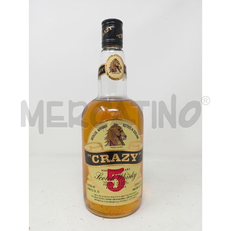 CRAZY SCOTCH WHISKY CAVALLO 5 ANNI | Mercatino dell'Usato Roma re di roma 1