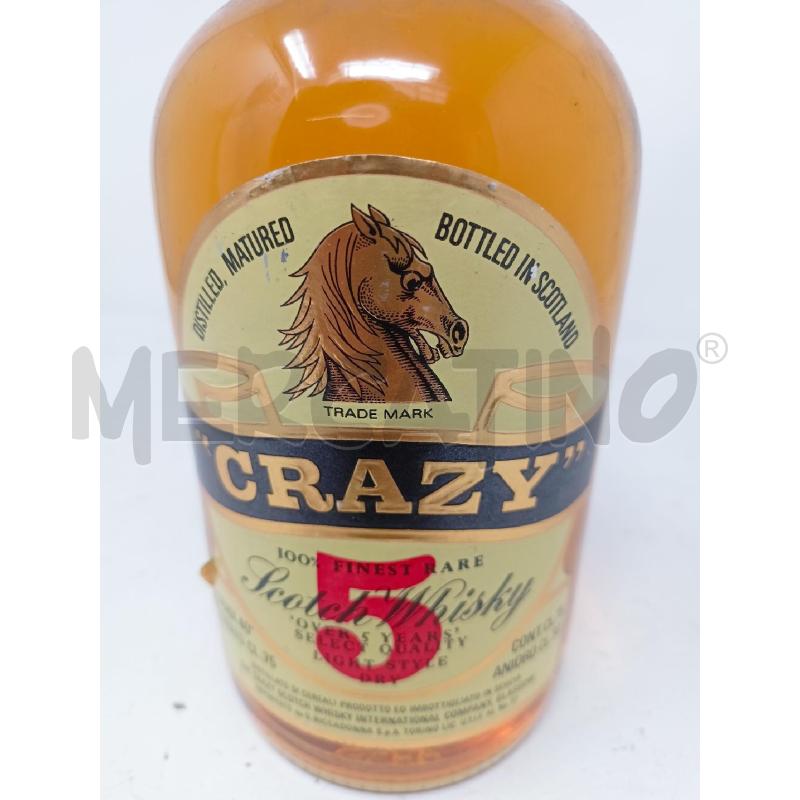 CRAZY SCOTCH WHISKY CAVALLO 5 ANNI | Mercatino dell'Usato Roma re di roma 2