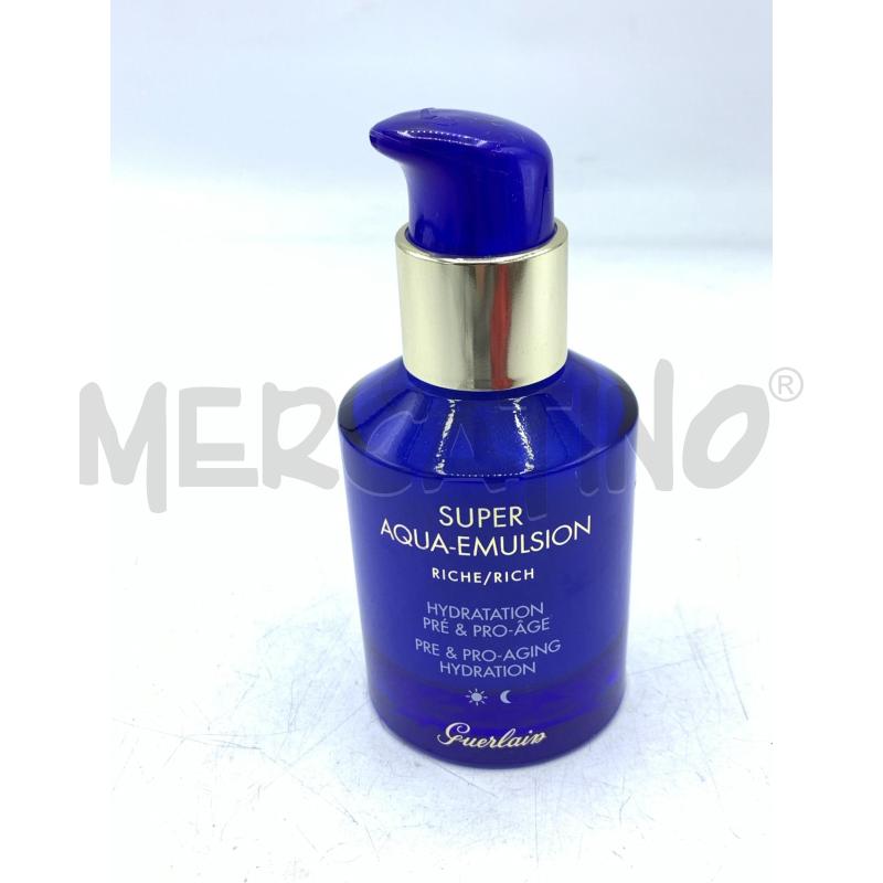 CREMA SUPER AQUA VISO GUERLAIN 50ML | Mercatino dell'Usato Roma re di roma 1