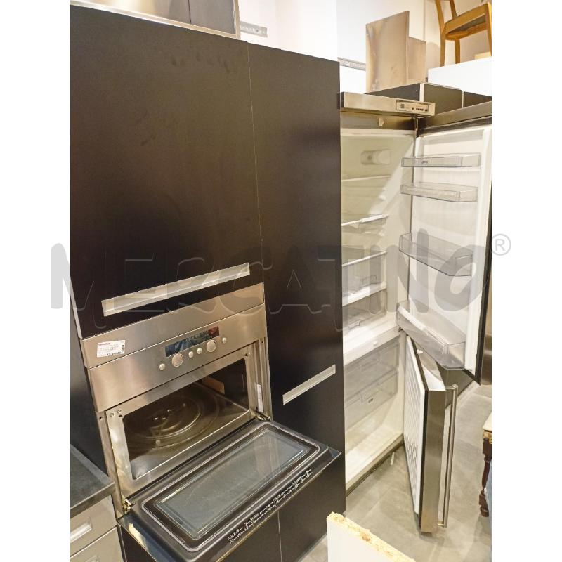 CUCINA ARC LINEARE PIANO MARMO NERO 4 COLONNE+FRIGO SMEG+FORNO+LAVAST+MICROONDE WHIRPOOL | Mercatino dell'Usato Roma re di roma 3