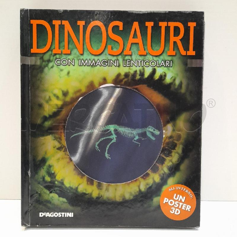 DINOSAURI CON IMMAGINI LENTICOLARI DEAGOSTINI 2012 | Mercatino dell'Usato Roma re di roma 1