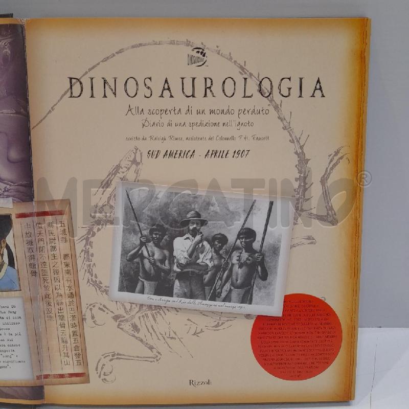 DINOSAUROLOGIA ALLA SCOPERTA DI UN MONDO PERDUTO RIZZOLI 2012 | Mercatino dell'Usato Roma re di roma 4