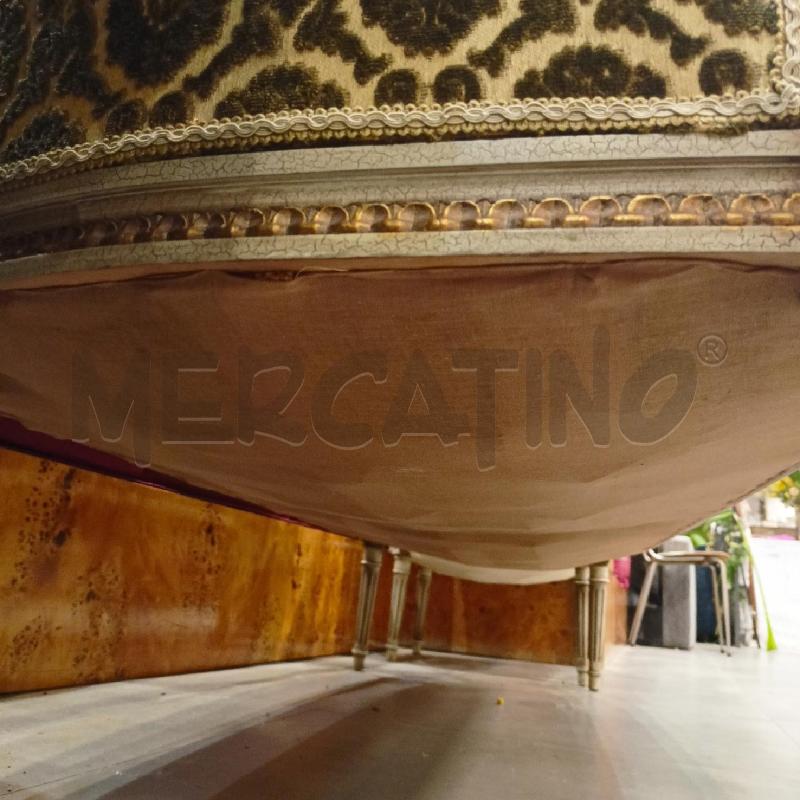 DIVANETTO 3 POSTI ST VENEZ STOFFA GIALLA | Mercatino dell'Usato Roma re di roma 5