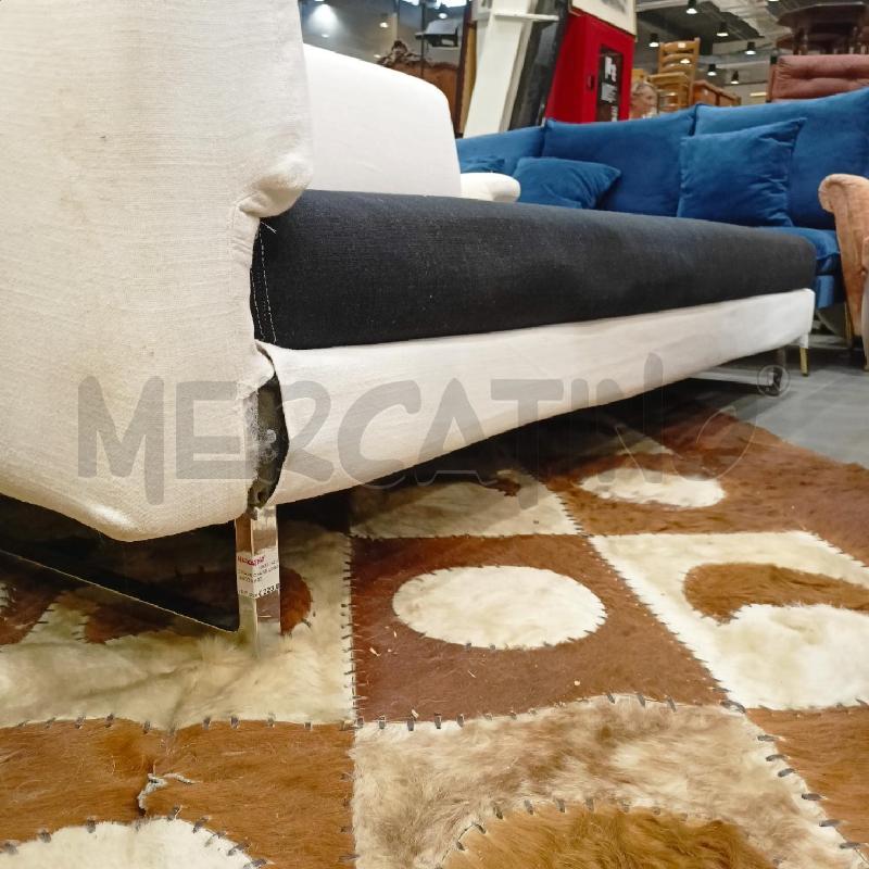 DIVANO CHAISE LONGE BIANCO NERO | Mercatino dell'Usato Roma re di roma 5