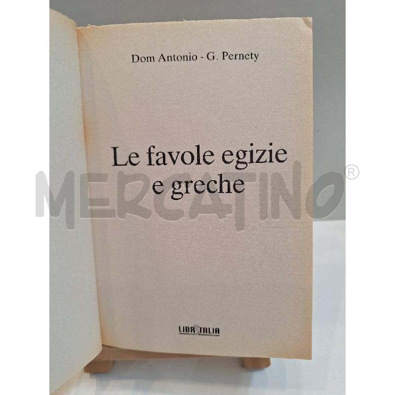 DON ANTONIO PERNETY LE FAVOLE EGIZIE E GRECHE | Mercatino dell'Usato Roma re di roma 4