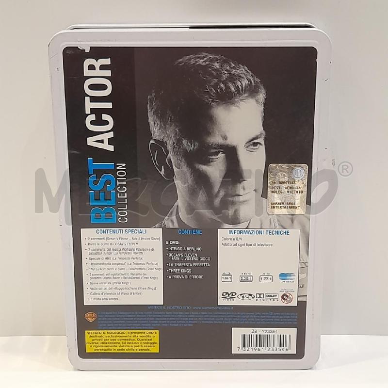 DVD BEST ACTOR COLLECTION GEORGE CLOONEY  | Mercatino dell'Usato Roma re di roma 2