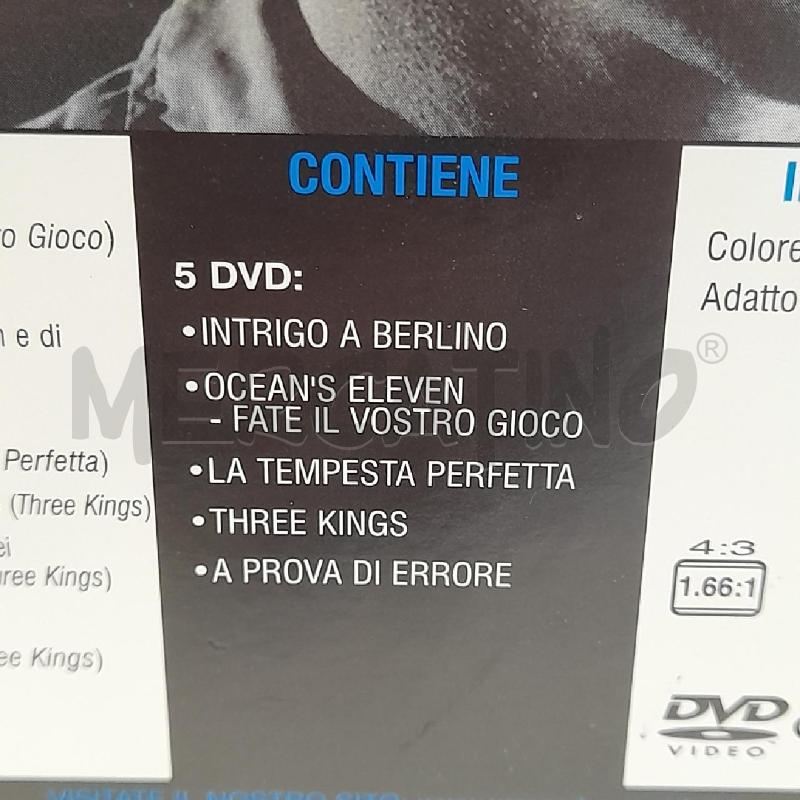 DVD BEST ACTOR COLLECTION GEORGE CLOONEY  | Mercatino dell'Usato Roma re di roma 3