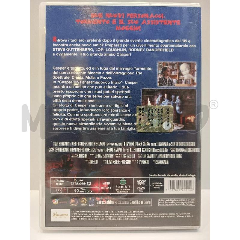 DVD CASPER UN FANTASMAGORICO INIZIO | Mercatino dell'Usato Roma re di roma 3