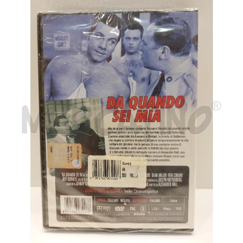 DVD DA QUANDO SEI MIA | Mercatino dell'Usato Roma re di roma 3