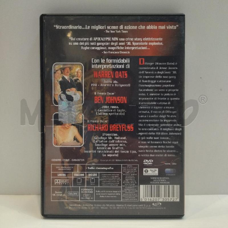 DVD DILLINGER DI JOHN MILIUS  | Mercatino dell'Usato Roma re di roma 3
