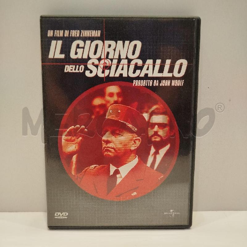 DVD IL GIORNO DELLO SCIACALLO | Mercatino dell'Usato Roma re di roma 1