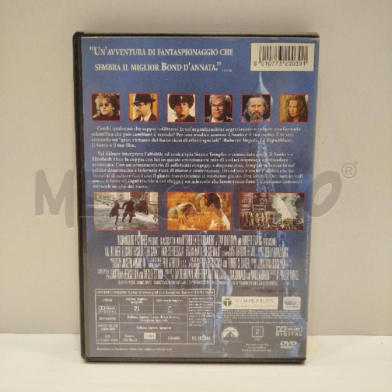 DVD IL SANTO VAL KILMER ELISABETH SHUE  | Mercatino dell'Usato Roma re di roma 2