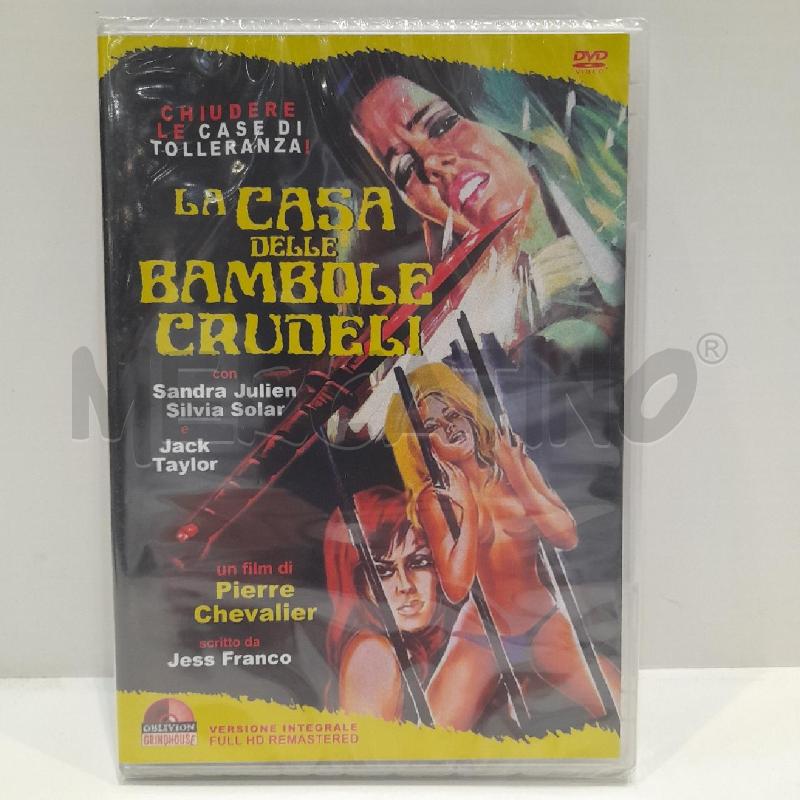DVD LA CASA DELLE BAMBOLE CRUDELI NUOVO SIGILLATO | Mercatino dell'Usato Roma re di roma 1