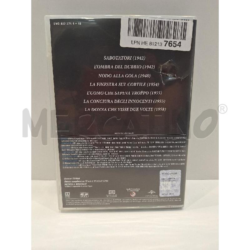DVD LA HITCHCOCK COLLECTION 7 FILM  | Mercatino dell'Usato Roma re di roma 3