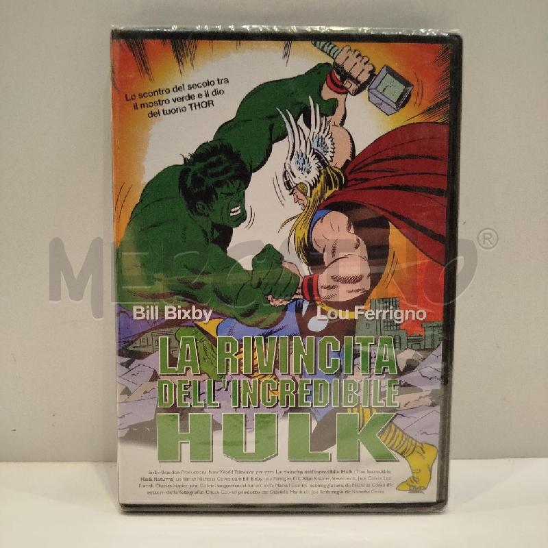DVD LA RIVINCITA DELL'INCREDIBILE HULK 1988 NUOVO SIGILLATO | Mercatino dell'Usato Roma re di roma 1