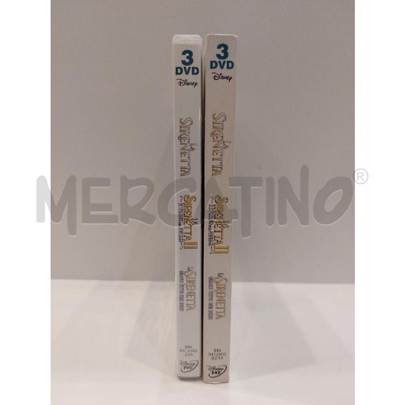 DVD LA SIRENETTA 3 DVD | Mercatino dell'Usato Roma re di roma 2