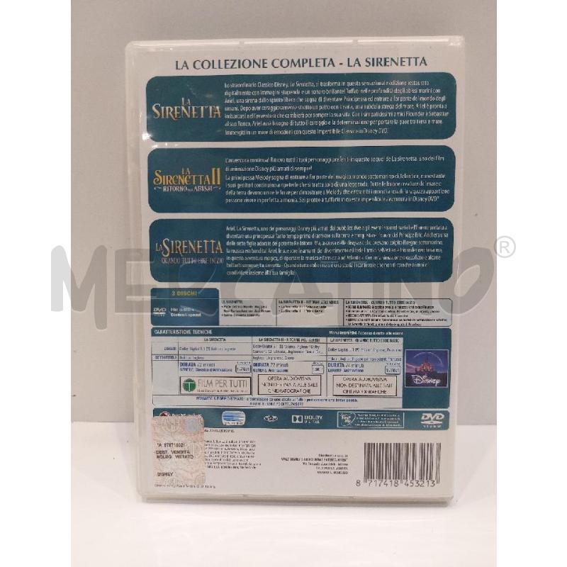 DVD LA SIRENETTA 3 DVD | Mercatino dell'Usato Roma re di roma 3
