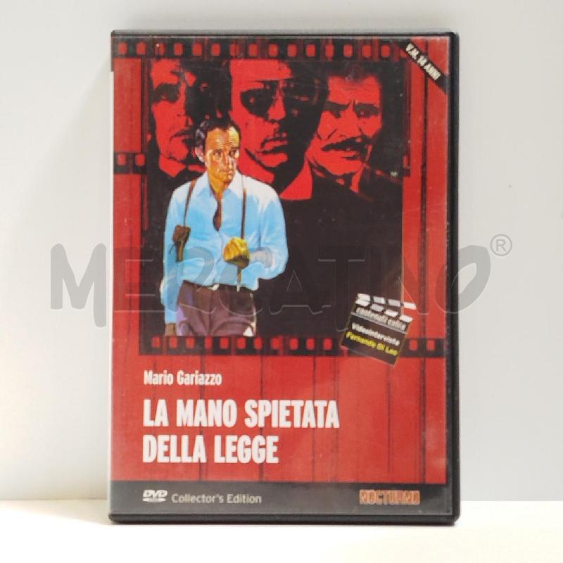 DVD MARIO GARIAZZO LA MANO SPIETATA | Mercatino dell'Usato Roma re di roma 1