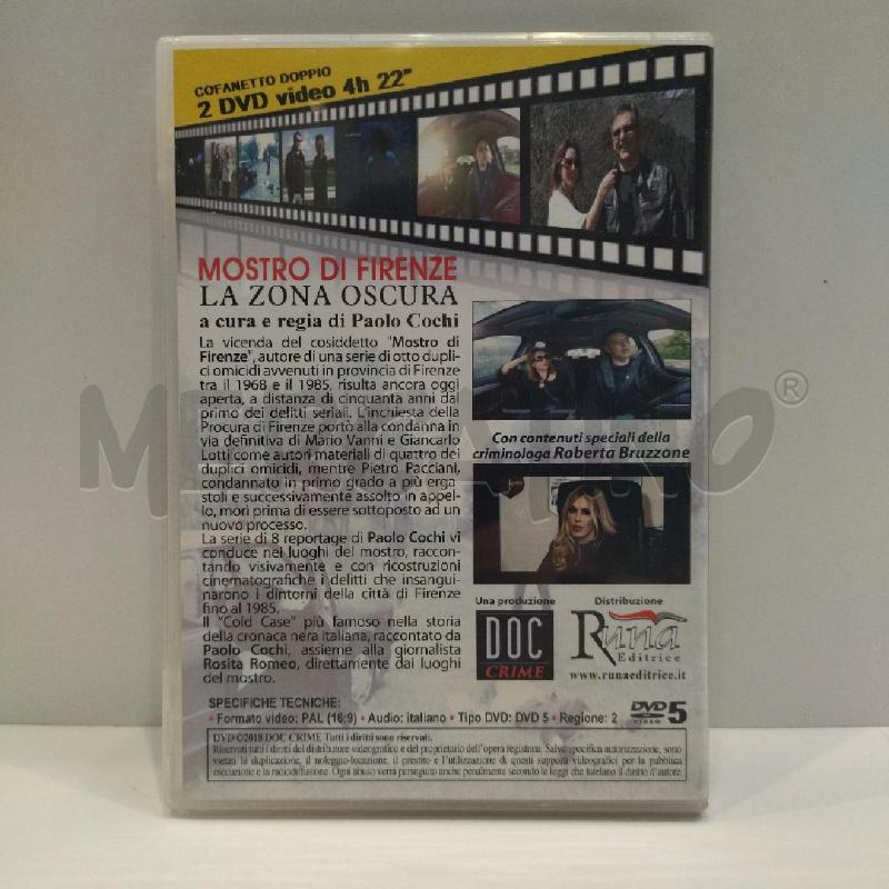 DVD MOSTRO DI FIRENZE LA ZONA OSCURA | Mercatino dell'Usato Roma re di roma 3