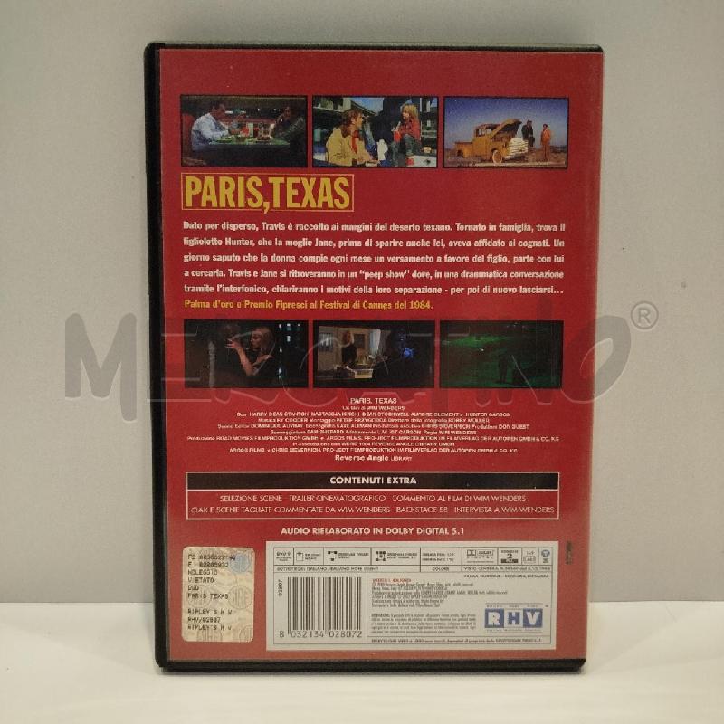 DVD PARIS TEXAS WIM WENDERS | Mercatino dell'Usato Roma re di roma 2