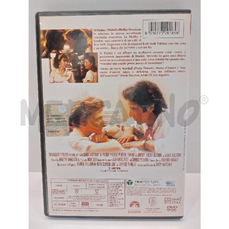 DVD PAURA D'AMARE AL PACINO  | Mercatino dell'Usato Roma re di roma 2