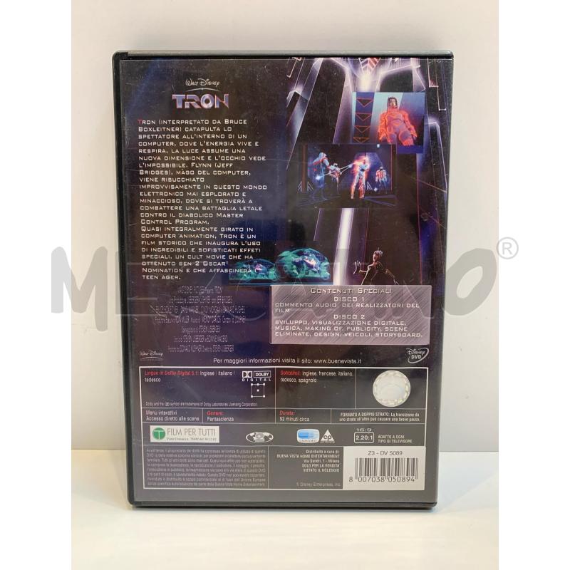 DVD TRON DISNEY EDIZIONE SPECIALE DOPPIO DISCO | Mercatino dell'Usato Roma re di roma 2