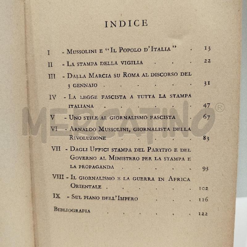 ERMANNO AMICUCCI LA STAMPA DELLA RIVOLUZIONE E DEL REGIME 1938 PANORAMI DI VITA FASCISTA | Mercatino dell'Usato Roma re di roma 5